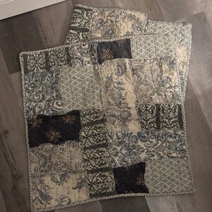 Patchwork Quilted Throw Blanket